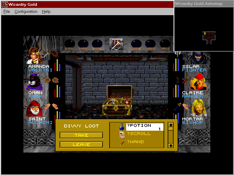 Wizardry Gold — ss (WOR)