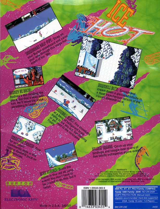 Ski Or Die — box-2D-back (US)