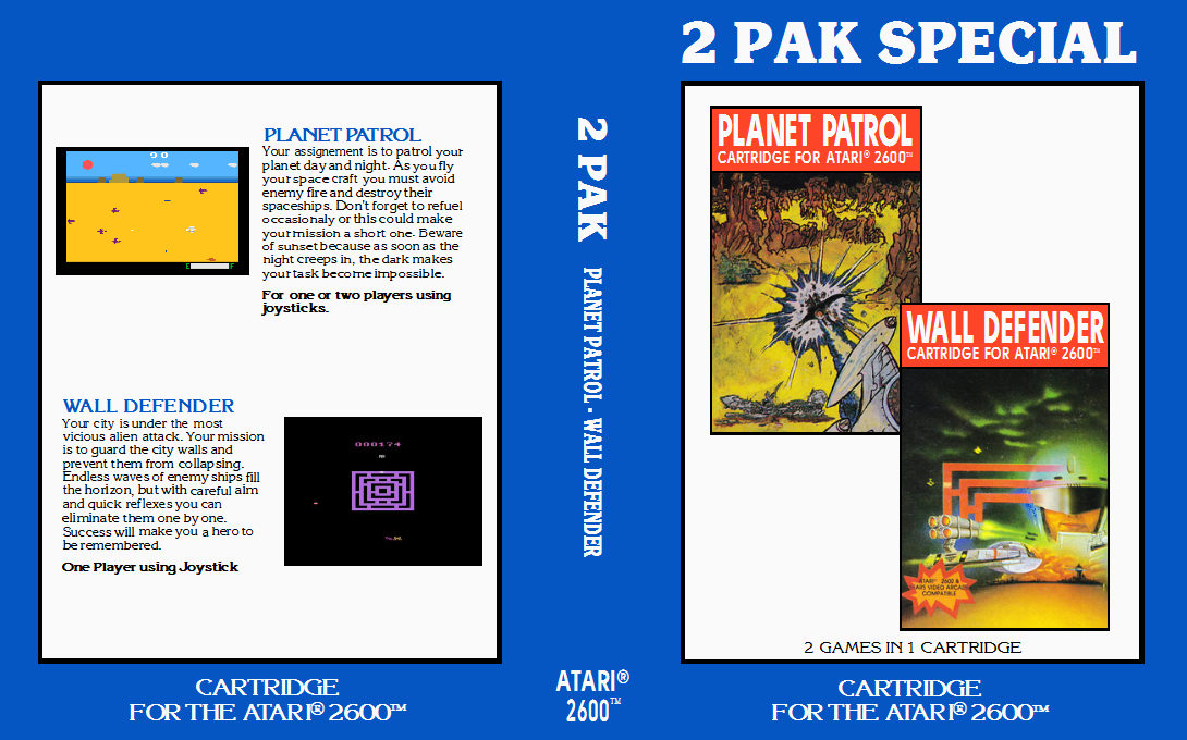 2 Pak Special Dark Blue - Planet Patrol,wall Defender — box-texture (EU)