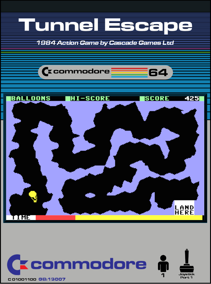 Tunnel Escape box art