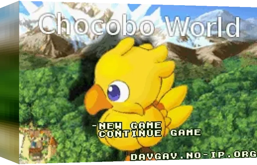 Chocobo — box-3D (WOR)