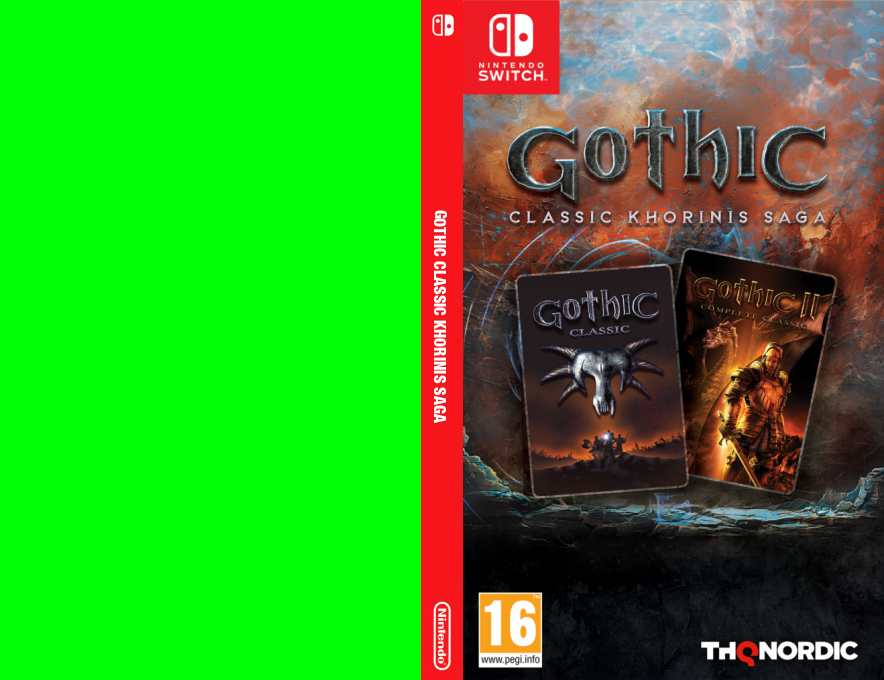 Gothic Classic Khorinis Saga — box-texture (EU)