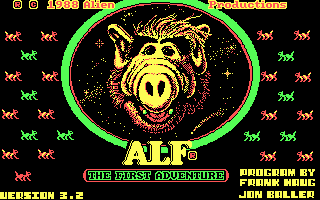 Alf - The First Adventure — sstitle (US)