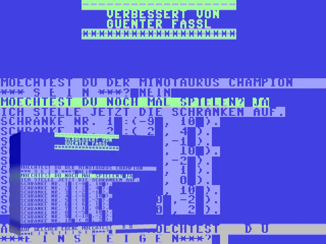 Minotaurus — mixrbv2 (WOR)