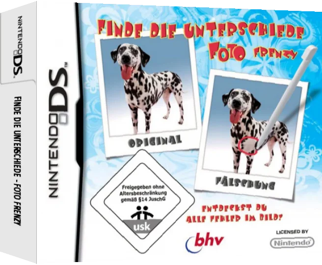 Finde die Unterschiede - Foto Frenzy — box-3D (DE)