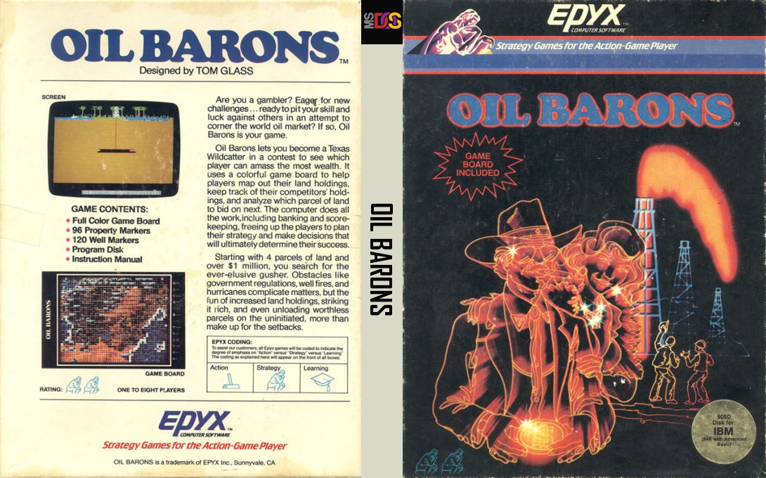 Oil Barons — box-texture (US)
