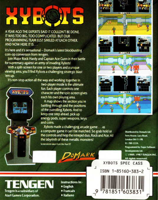 Xybots — box-2D-back (EU)