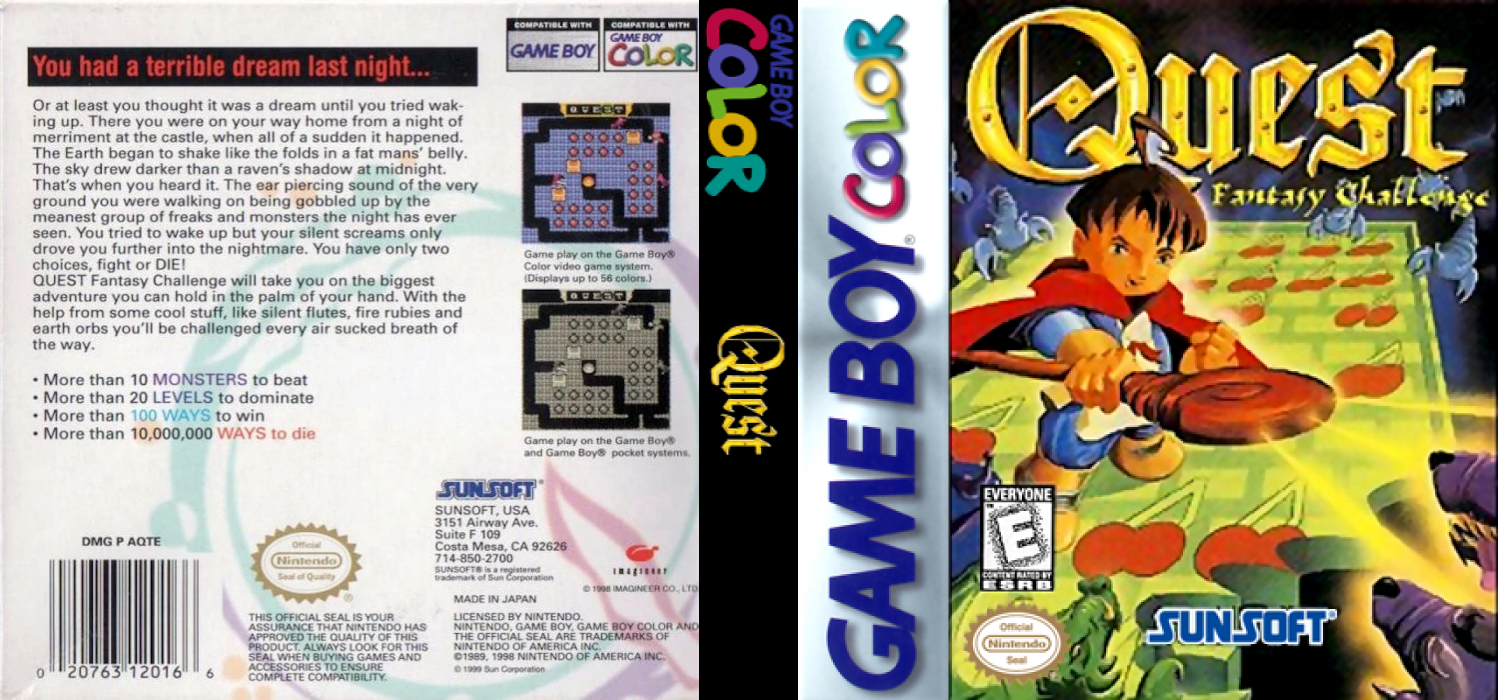 Holy Magic Century — box-texture (US)