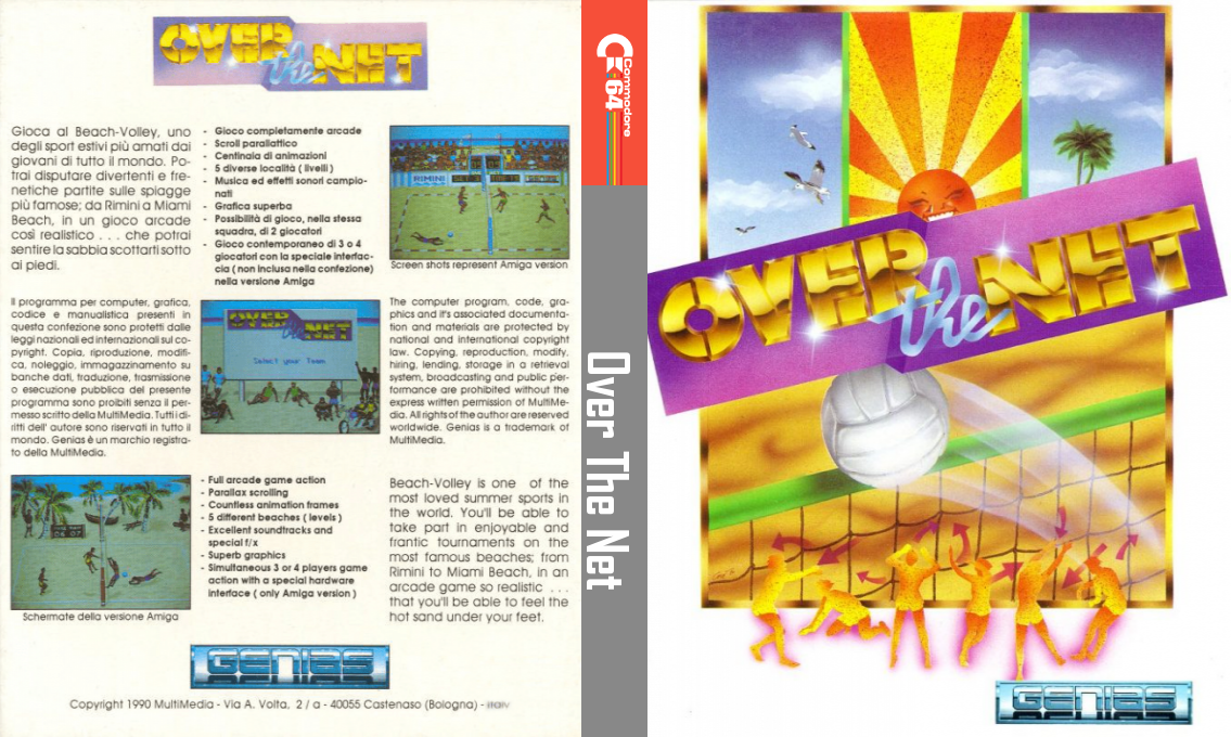 Over The Net — box-texture (EU)