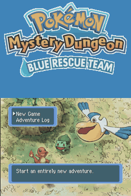 Pokemon Mystery Dungeon - Blue Rescue Team — sstitle (US)