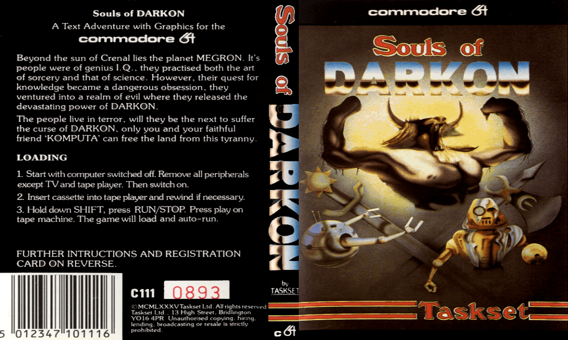 Souls Of Darkon — box-texture (EU)