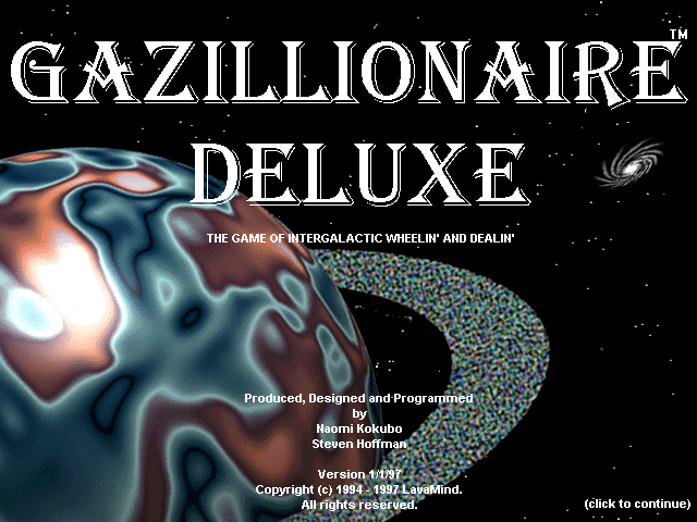 Gazillionaire Deluxe — sstitle (WOR)
