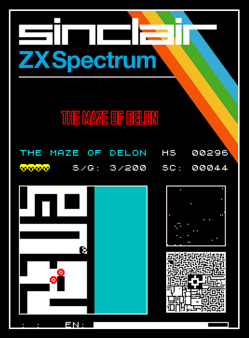 Maze Of Delon, The box art
