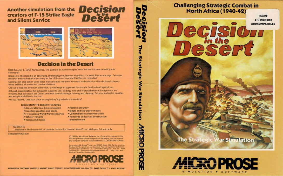 Decision In The Desert — box-texture (EU)