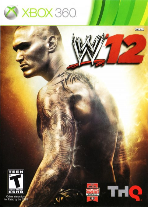 WWE '12 box art