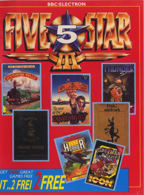 Thunder Struck! box art