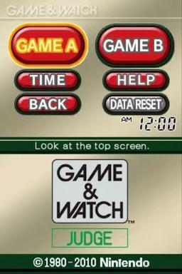 Game and Watch - Judge — sstitle (WOR)
