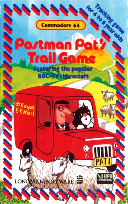 Postman Pat's Trail Game box art