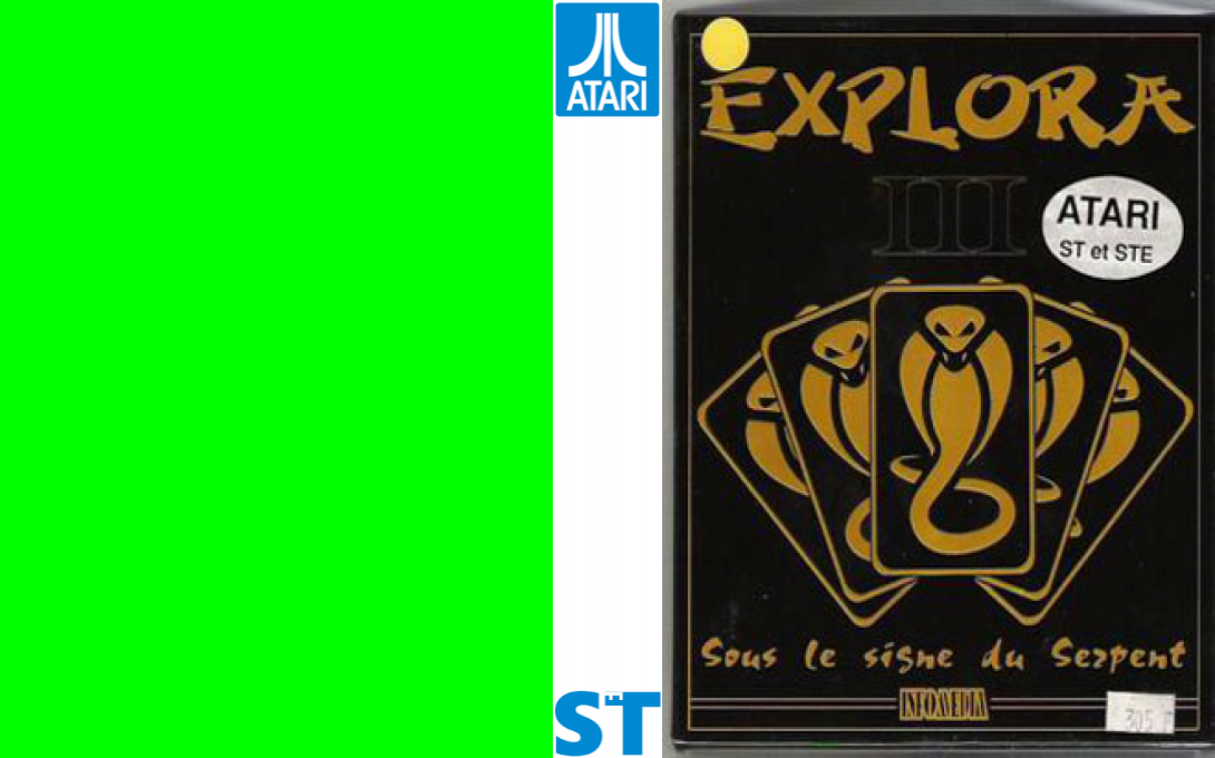 Explora 3 - Sous Le Signe Du Serpent — box-texture (EU)