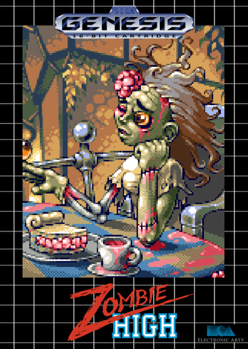Zombie High box art