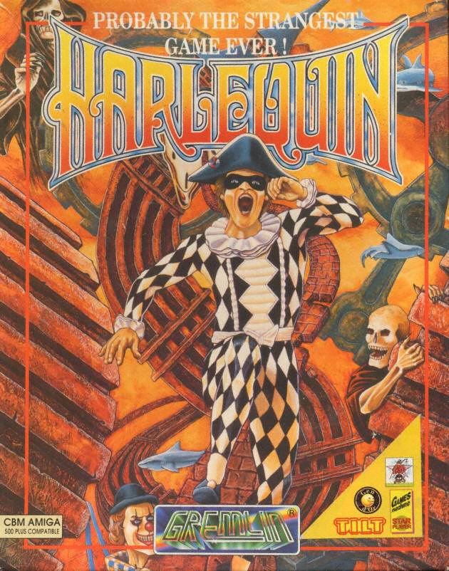 Harlequin box art