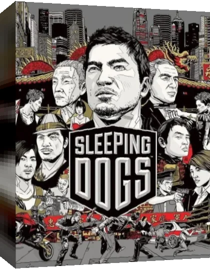 Sleeping Dogs - Hong Kong Himitsu Keisatsu — box-3D (JP)