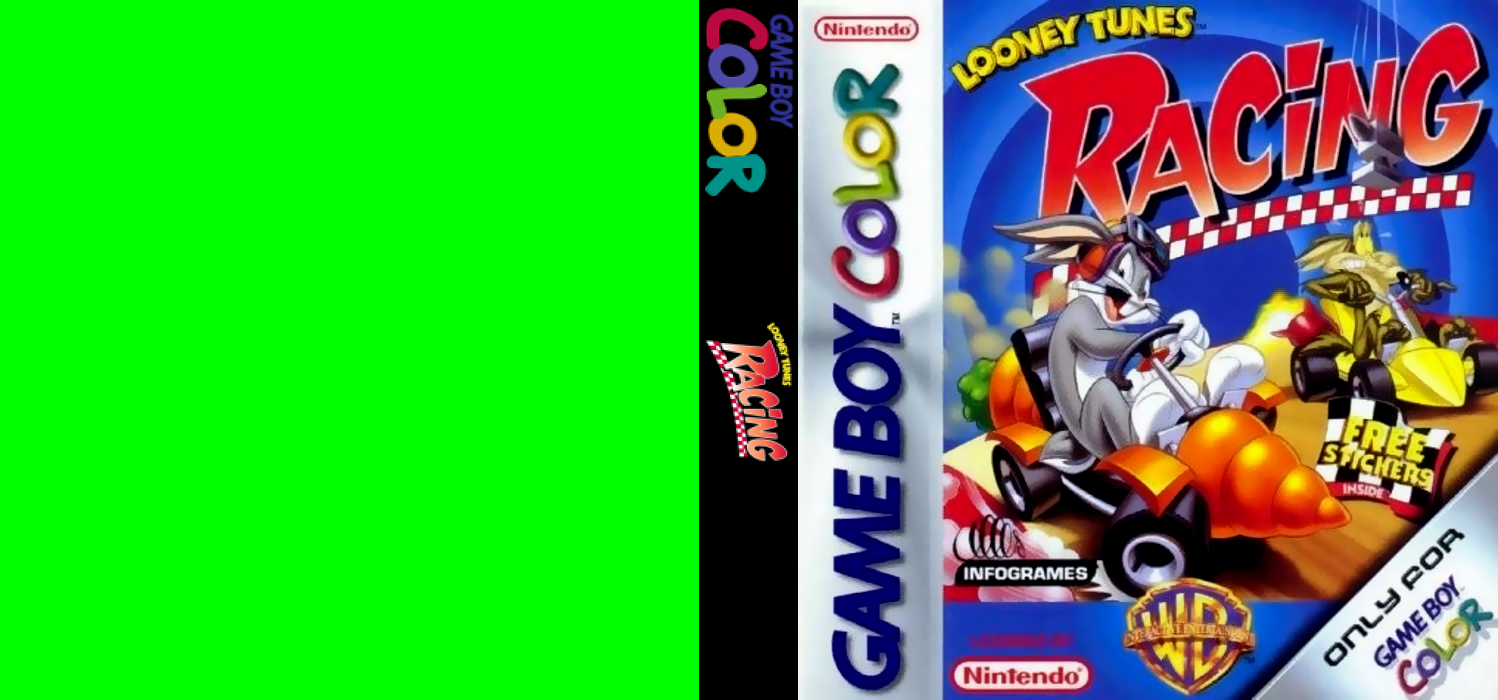 Looney Tunes Racing — box-texture (EU)