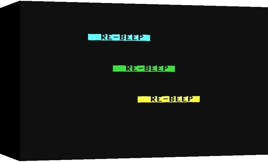 Re-beep — box-3D (WOR)
