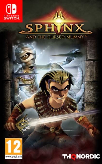 Sphinx And The Cursed Mummy — box-2D (EU)