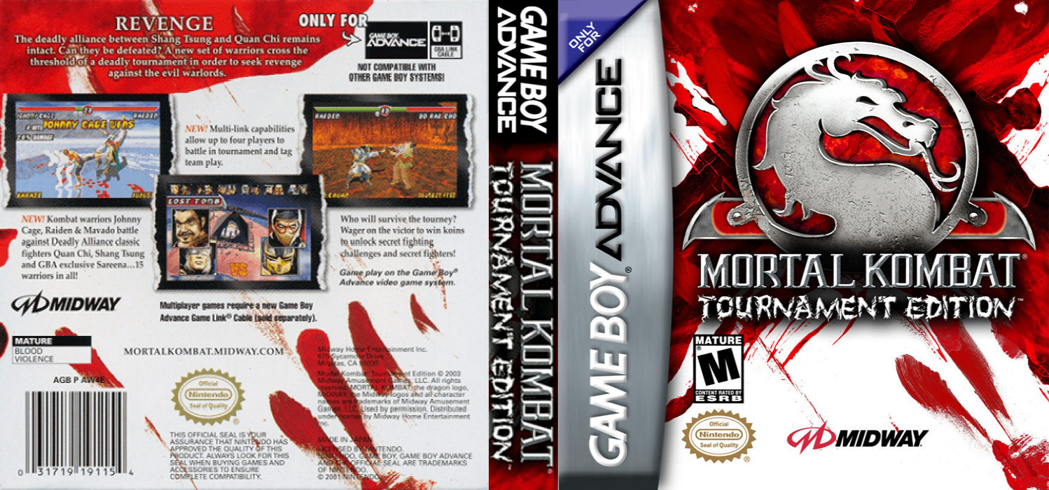 Mortal Kombat - Tournament Edition — box-texture (US)