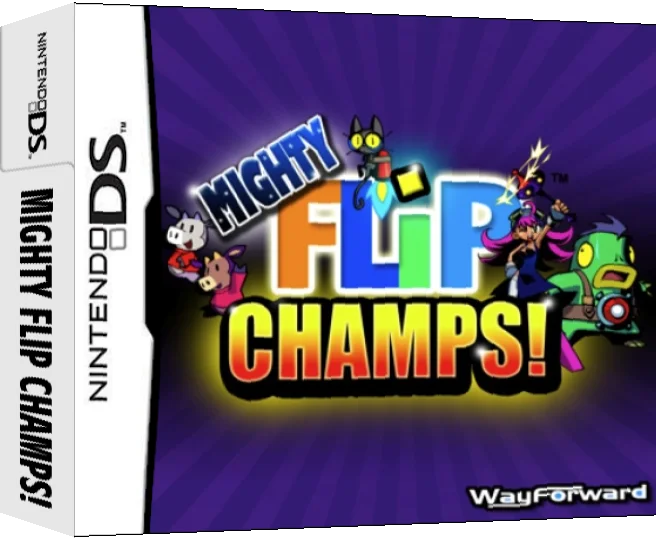 Mighty Flip Champs! — box-3D (WOR)