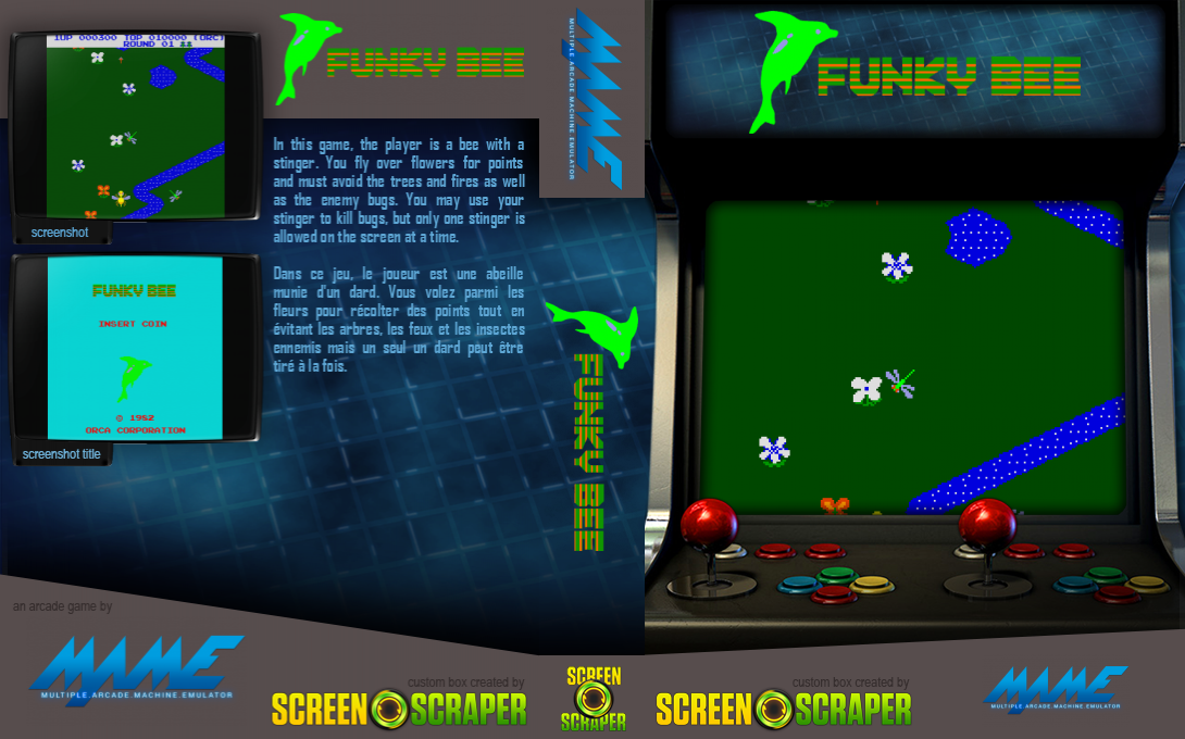 Funky Bee — box-texture (SS)