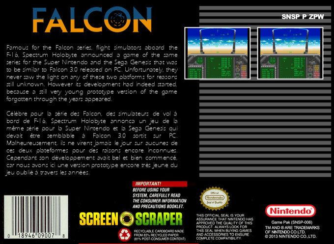 Falcon — box-2D-back (US)