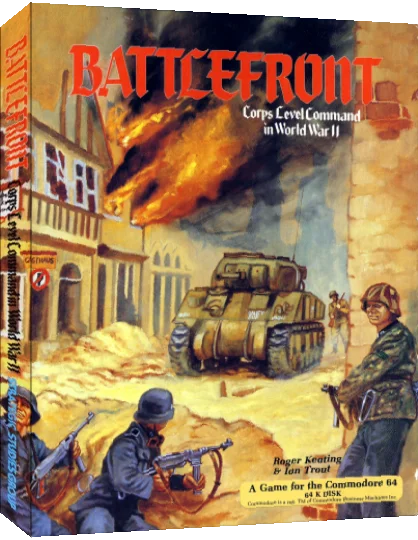 Battlefront - Corps Level Command in World War II — box-3D (US)