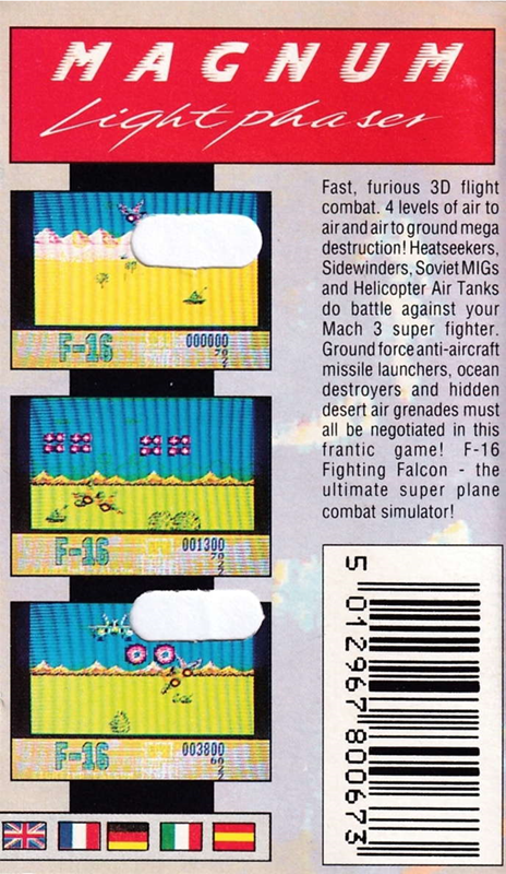 F-16 Fighting Falcon — box-2D-back (EU)