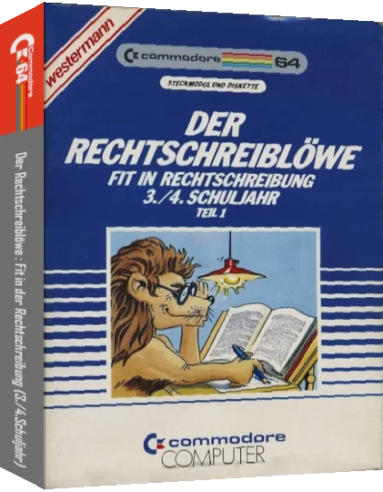 Rechtschreiblowe, Der - Fit in Rechtschreibung - 3.-4. Schuljahr — box-3D (DE)