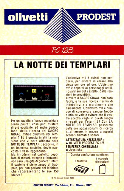 Nuit Des Templiers, La — box-2D-back (IT)