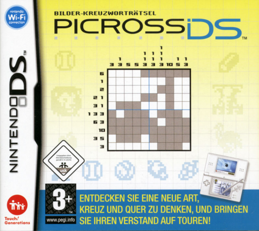 Picross DS — box-2D (DE)