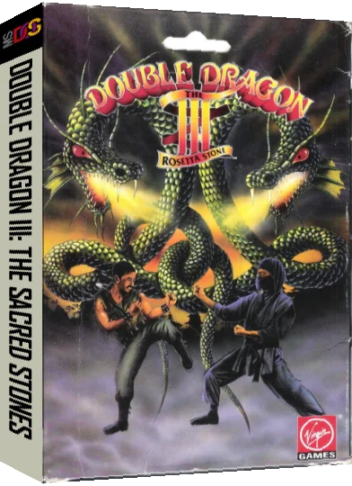 Double Dragon 3 - The Rosetta Stone — box-3D (US)