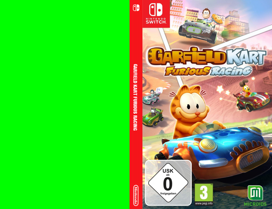 Garfield Kart : Furious Racing — box-texture (DE)