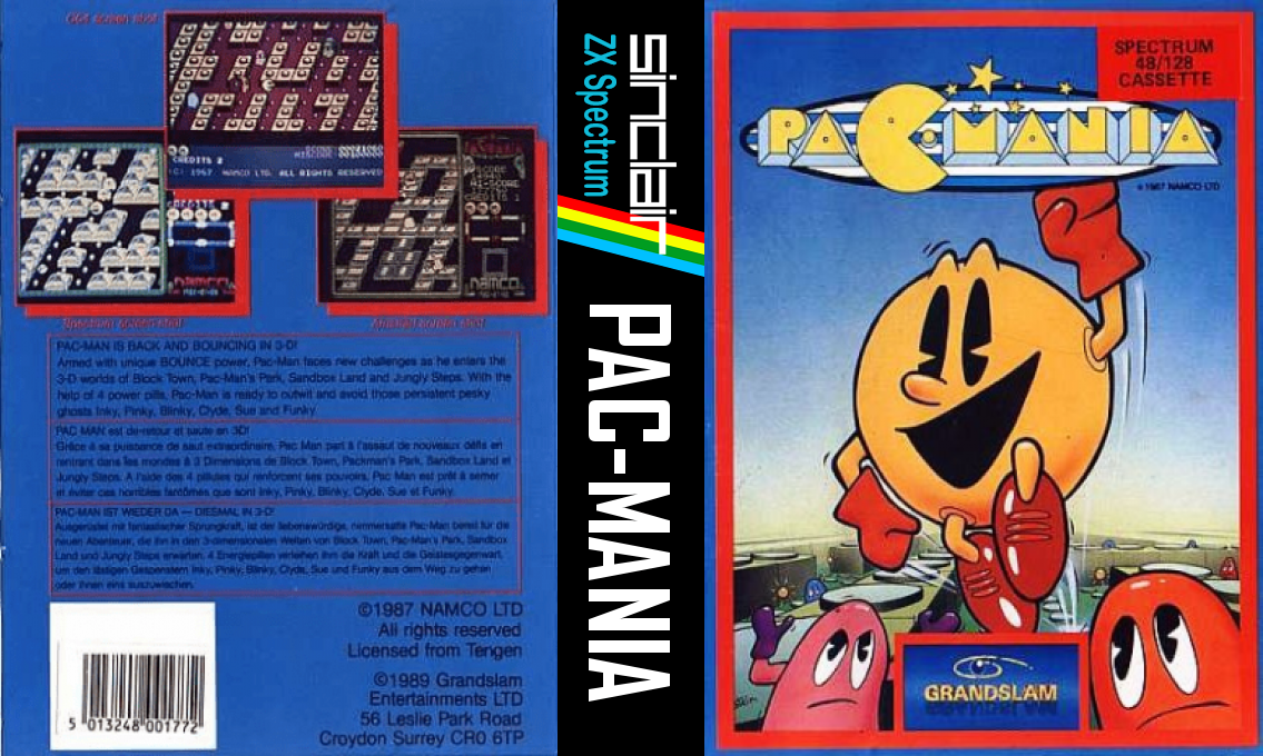 Pac-mania — box-texture (EU)