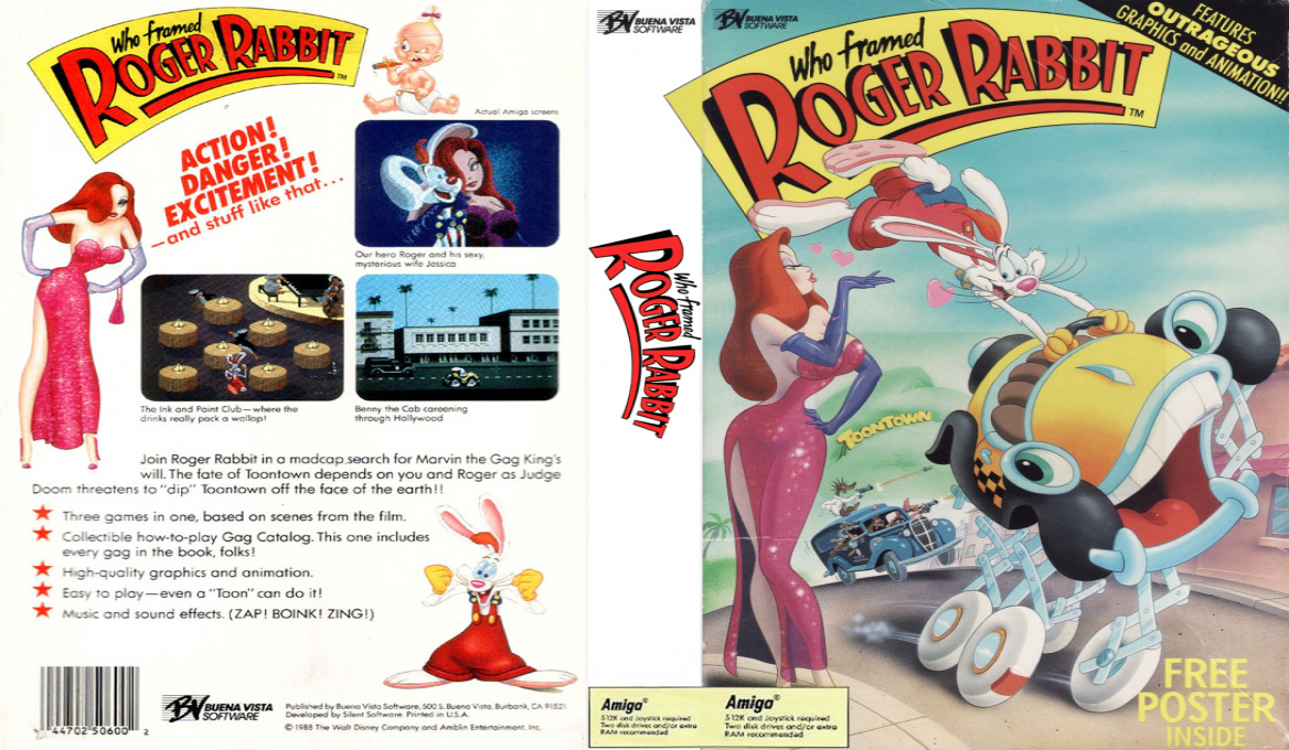 Who Framed Roger Rabbit — box-texture (US)