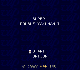Super Double Yakuman 2 — sstitle (WOR)