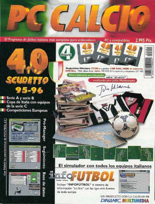 Pc Calcio 4.0 box art
