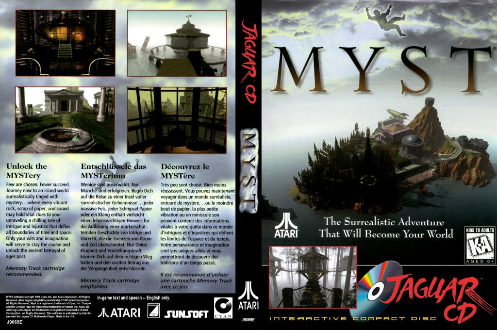 Myst — box-texture (US)