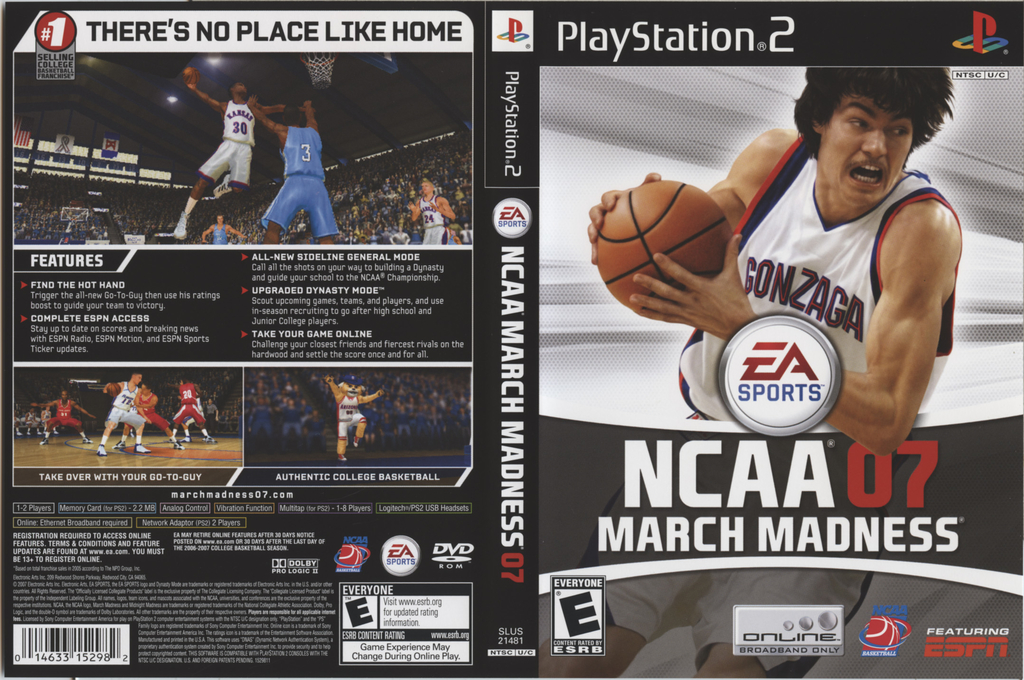 NCAA March Madness 07 — box-texture (US)