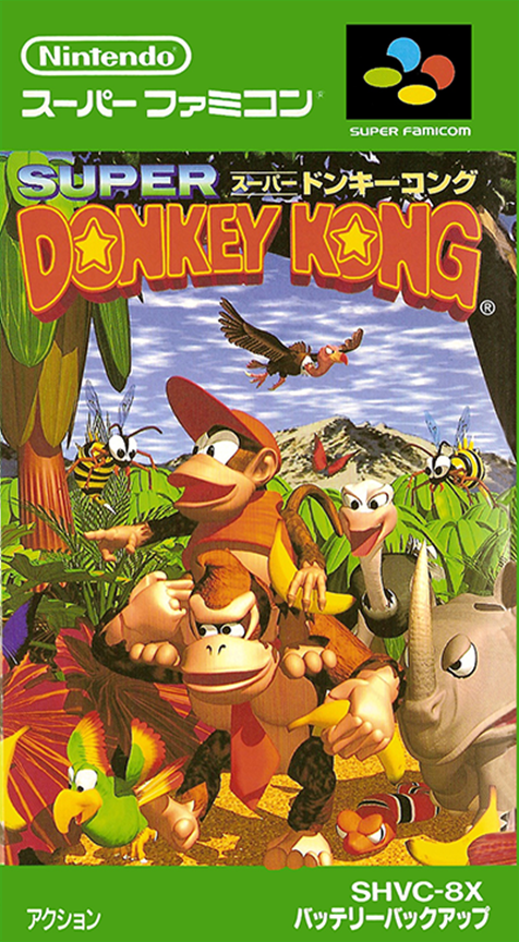 Donkey Kong Country — box-2D (JP)