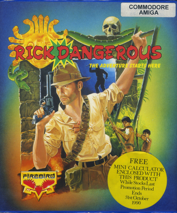 Rick Dangerous — box-2D (EU)
