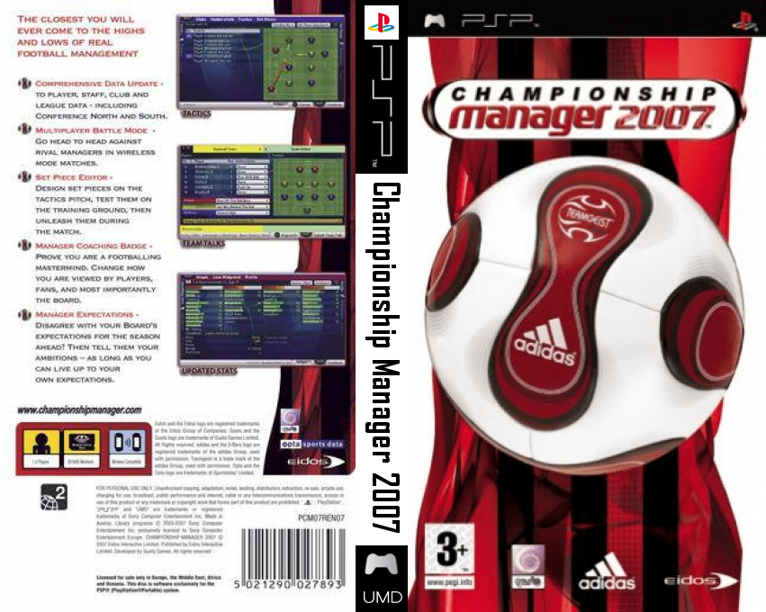 Championship Manager 2007 — box-texture (EU)