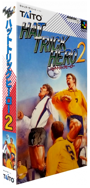 Hat Trick Hero 2 — box-3D (JP)